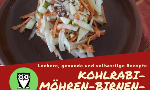Koch-Workshop: Kohlrabi-Möhren-Birnen-Salat